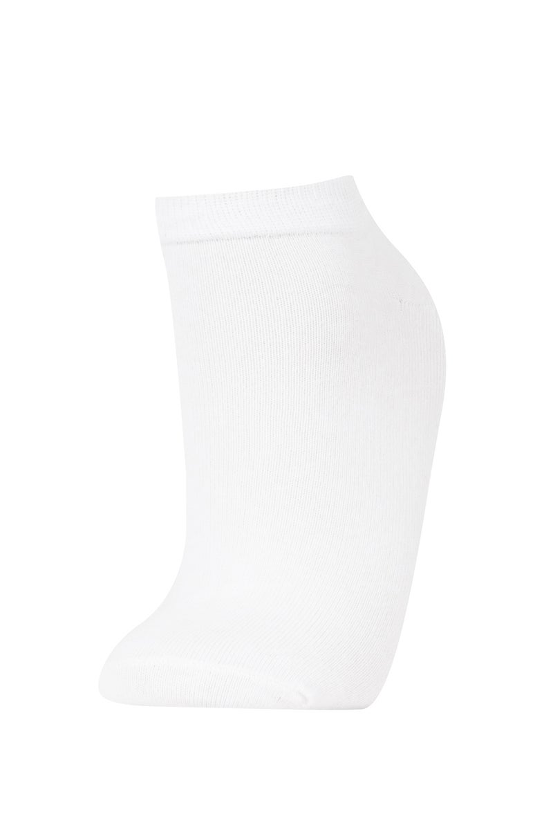 DeFacto Multicolour Woman Women 5 Pack Cotton Booties Socks Casual - Image 4